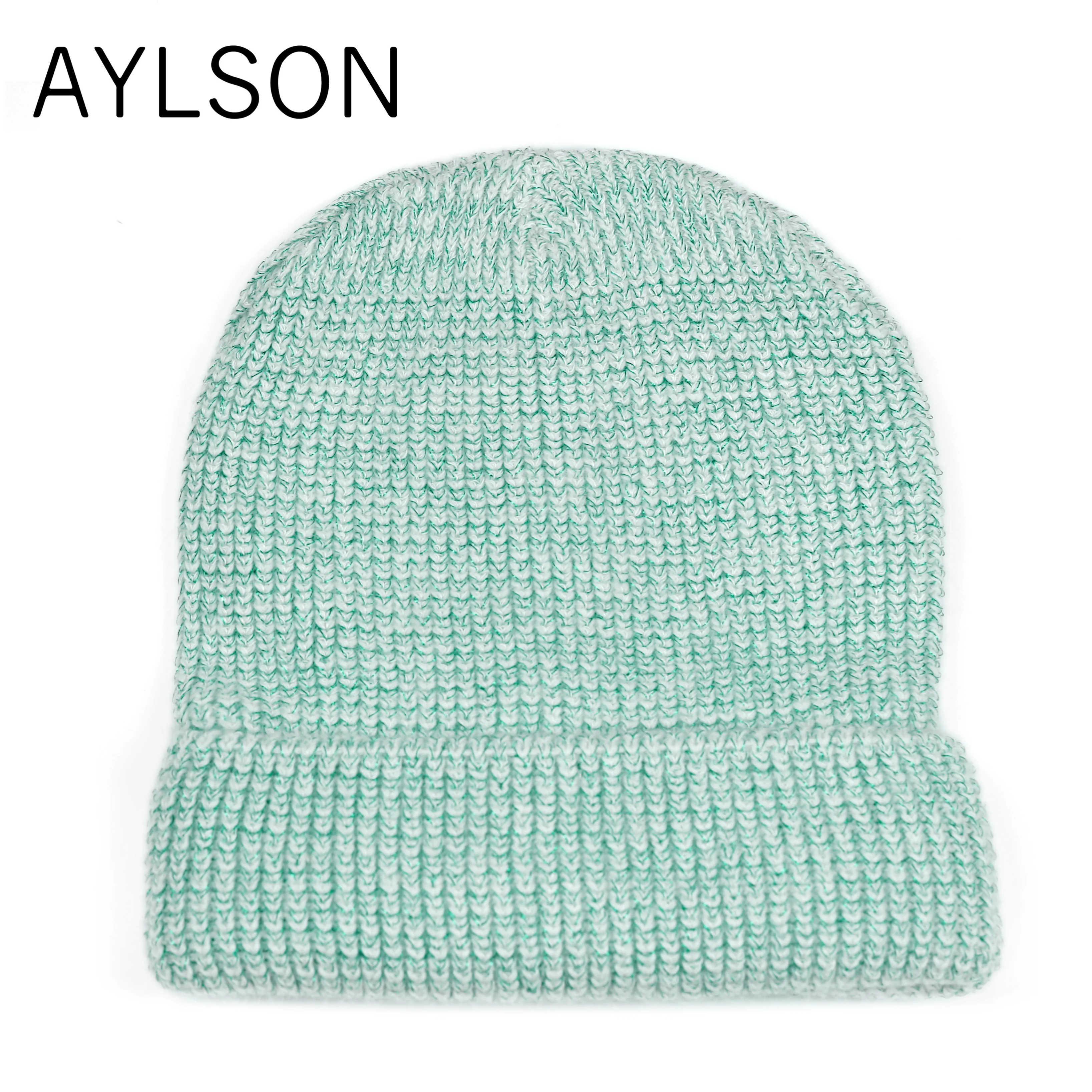 2019 Осенняя хлопковая шапка с кроличьим мехом мягкие вязаные шапки женские