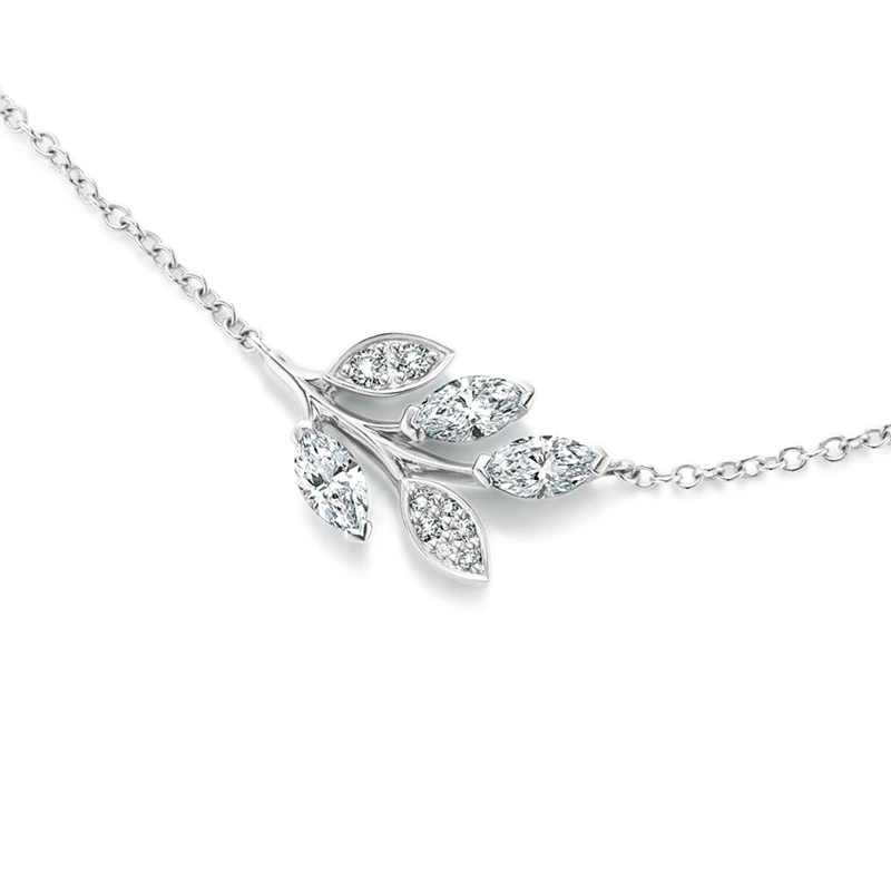 

TIF fashion classic ladies bracelet, hot sale 925 silver vine style, couple trend jewelry, holiday birthday gift