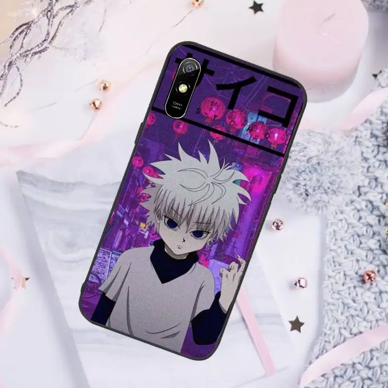 

Hunter X Hunter Killua Zaoldyeck Phone Case For Xiaomi Redmi note 7 8 9 pro 8T 9A 9S Mi Note 10 Lite pro
