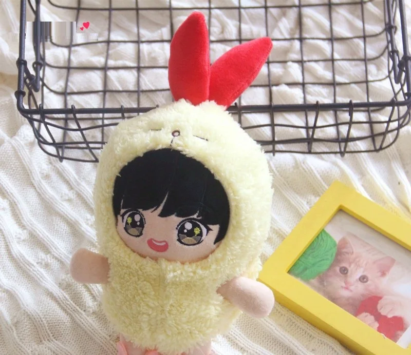 

[MYKPOP]KPOP Doll's Clothes & Accessoires- Shrimp Hooded Sweater for 20cm Dolls(without doll) KPOP Fans Collection SA19120201