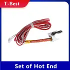 DIY Hot End комплект сопла M6 горло экструдера обогреватель термистора для 3D-принтера RapRep i3 Anet A2 A8