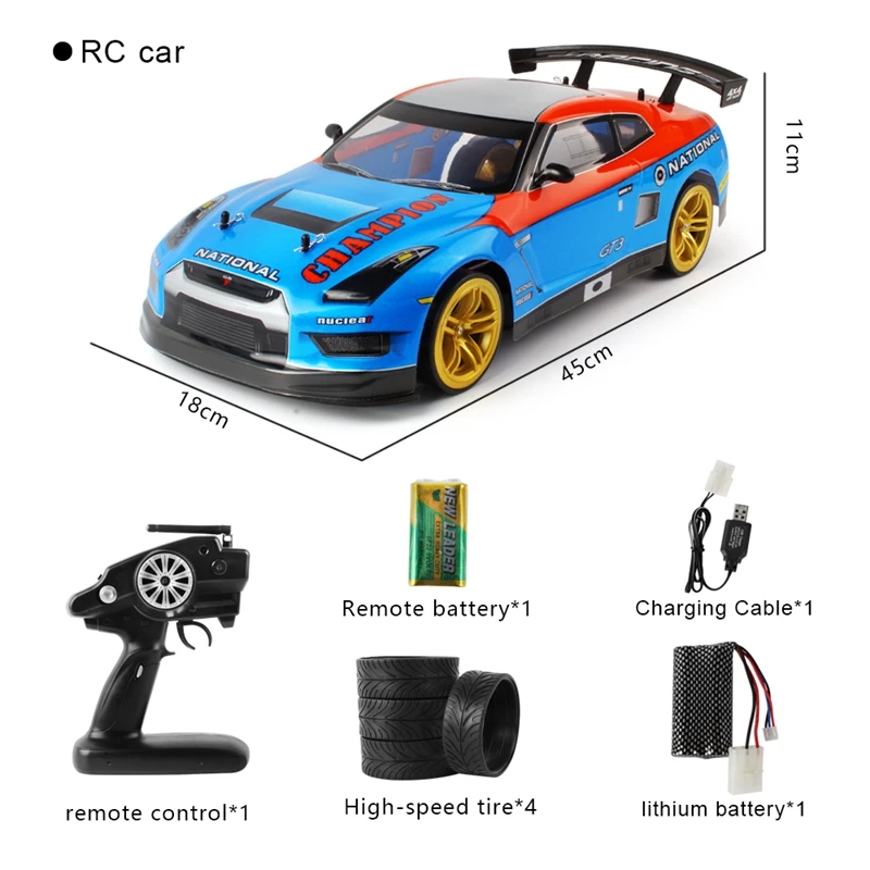 

RC Car 4WD Drift Racing Car Championship 2.4G Off Road Radio Remote Control Vehicle Electronic Hobby Toys