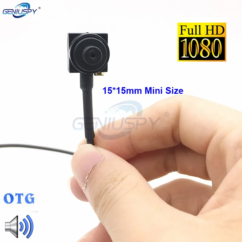 15*15 мм мини размер OTG Android 2MP 1080P микро USB камера с Audio1080P мобильный безопасности для