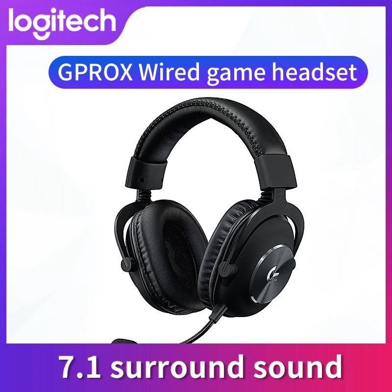 Игровая гарнитура Logitech G Pro X проводная USB синего цвета с объемным - Цена: 10 347,88 руб.