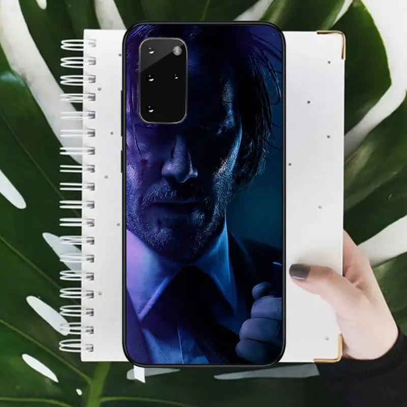 

John Wick famous movie Phone Case For Samsung galaxy S 9 10 20 A 10 21 30 31 40 50 51 71 s note 20 j 4 2018 plus Luxury brand