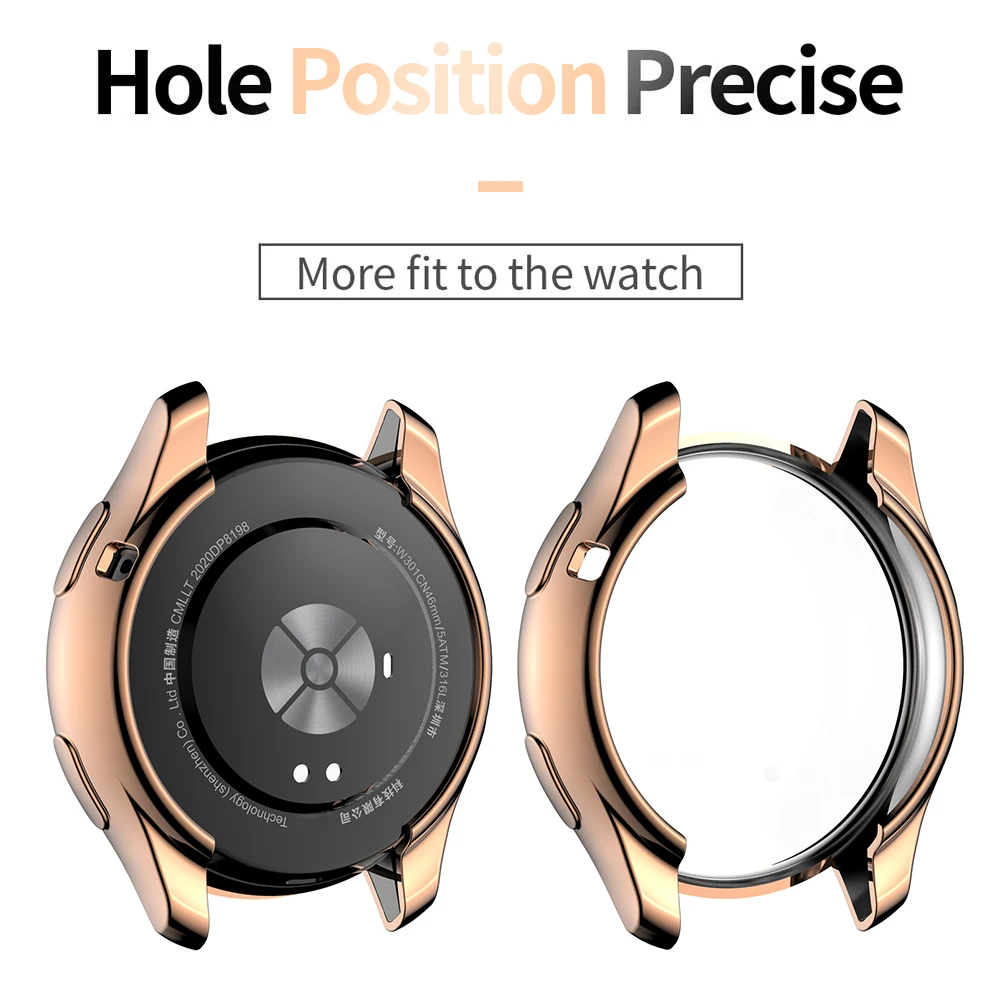Lightweight Soft Case for Oneplus Watch Cover Screen Protector Bumper for One Plus Slim TPU Shell Smartwatch Accessories