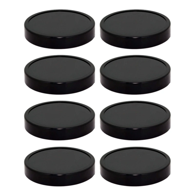 

8Pack Replacement Black Plastic Stay Fresh Lid Parts for Magic 250W Magic Accessory