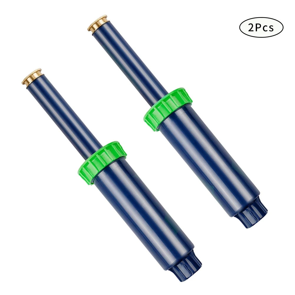 

2PCS 360 Degree Garden Sprinkler Adjustable Popup Garden Sprinklers Watering Lawn Nozzle Water Sprinkler System Garden Supplies