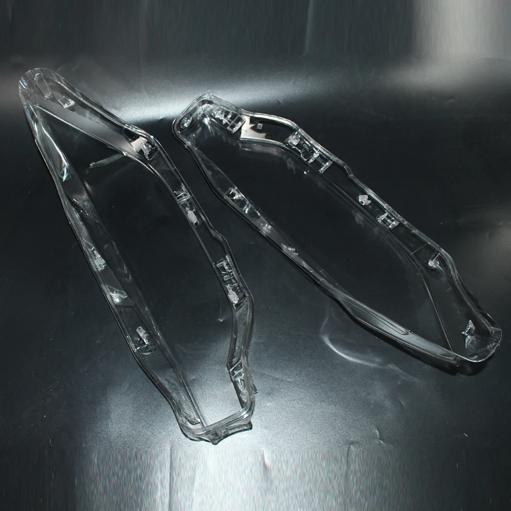 

Transparent Car Front Headlamps Lampshades Headlights Cover Lens For BMW 3 Series 316 320 328Li F30 F35 2016-2018