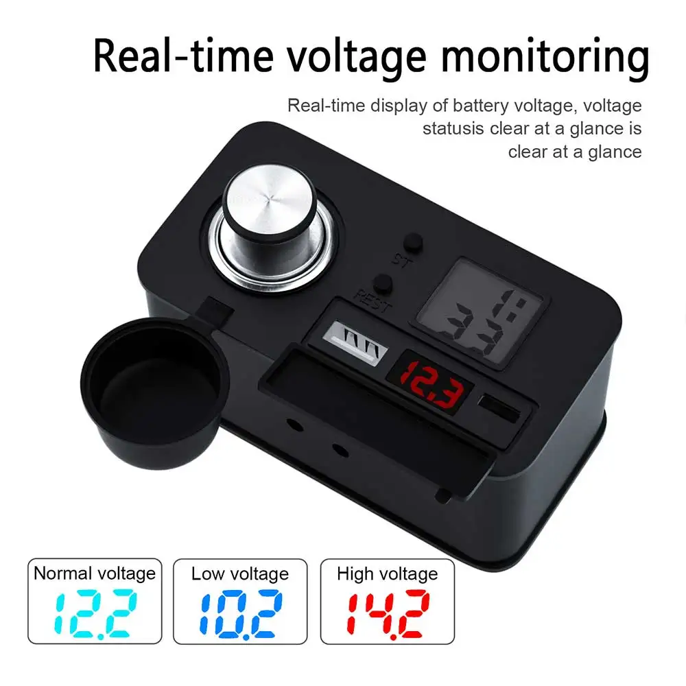 

Motorcycle Phone Charger 12V USB Waterproof Flame Retardant Corrosion Resistant Aluminum Alloy PD Quick Charger Motorcycle Parts