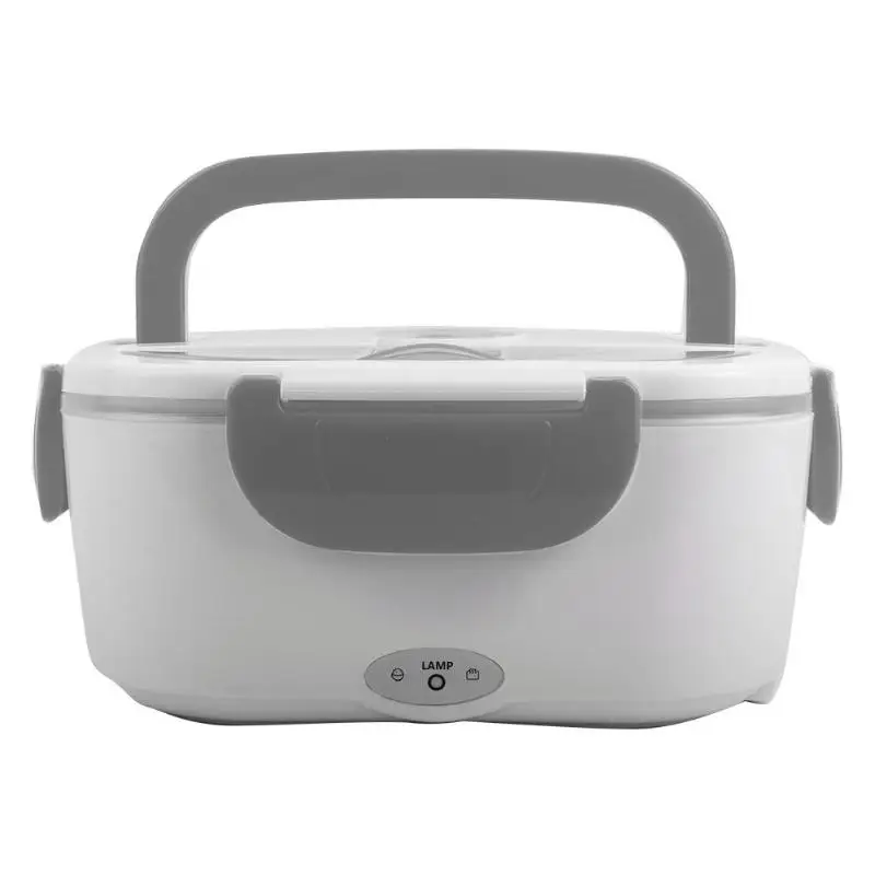 Серый 12 В/24 В/230 в контейнер для еды PTC Электрический Ланч-бокс с подогревом риса Ланч-бокс с подогревом контейнер для еды кухонные плиты Новинка - Цвет: Серый