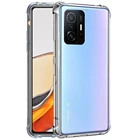 Ультратонкий Мягкий Прозрачный чехол из ТПУ для телефона Xiaomi Mi 11T Pro, прозрачный силиконовый флип-чехол для Xiomi Mi11T 11tPro, защитный чехол
