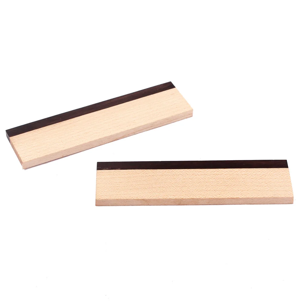 

Dobro Resophonic Guitar Spider Bridge Saddle Cut and Slotted Maple and Ebony