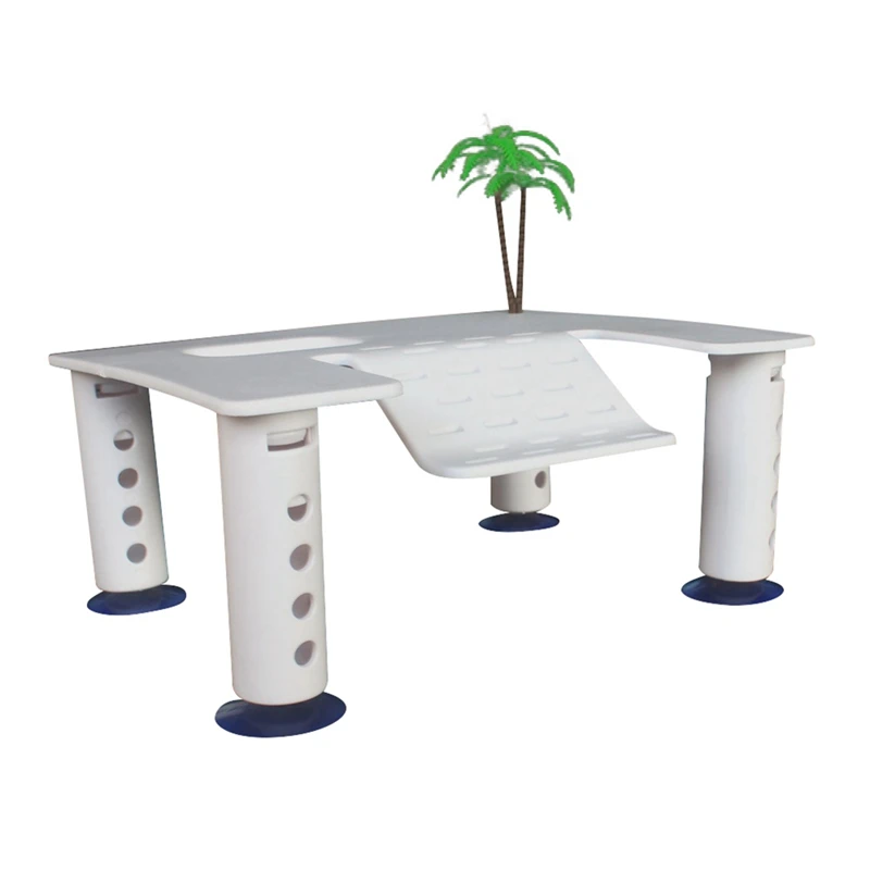 Плавающая подставка для черепахи с 4 присосками Террапин док станция рептилий