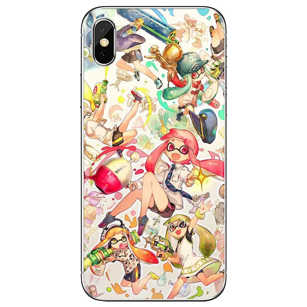 For Xiaomi Mi 5X 6X Max Mix 1 2 2S 3 Mi5 Mi5S Mi6 Mi3 Mi4 poco X3 nfc F2 Pro M3 Squid Sisters Splatoon Buy Silicone Phone Case | Мобильные