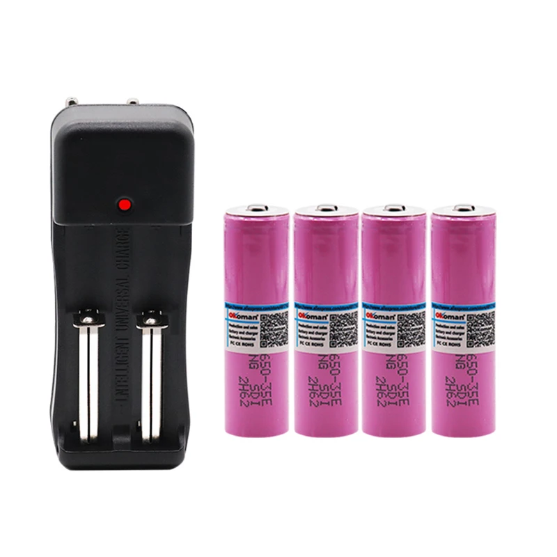 100% Новый оригинальный 35E 3 7 v 3500mah 18650 литиевая аккумуляторная батарея для