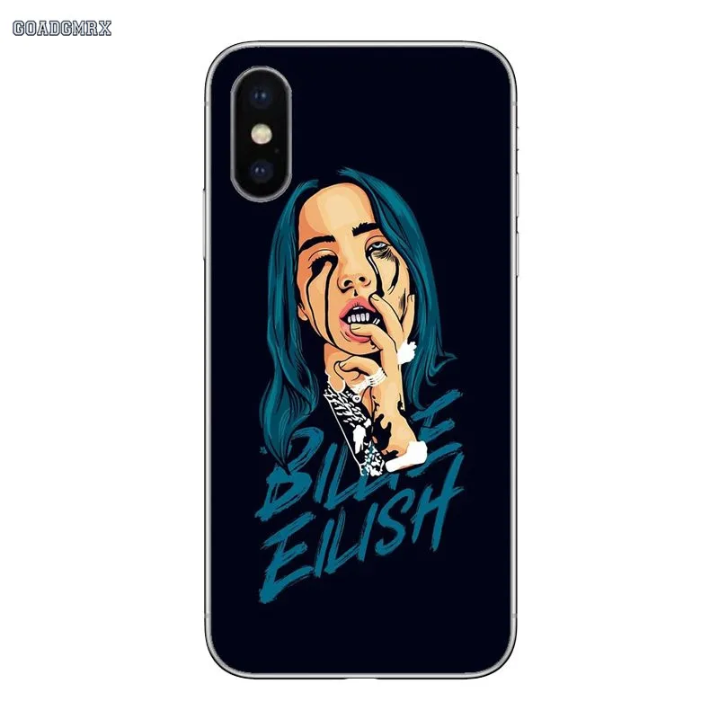 Soft Transparent Cover For Huawei P Smart 2019 G7 G8 P7 P8 P10 Plus P20 P30 Pro P9 Lite Mini 2017 Billie Eilish Pop Music Singer | Мобильные
