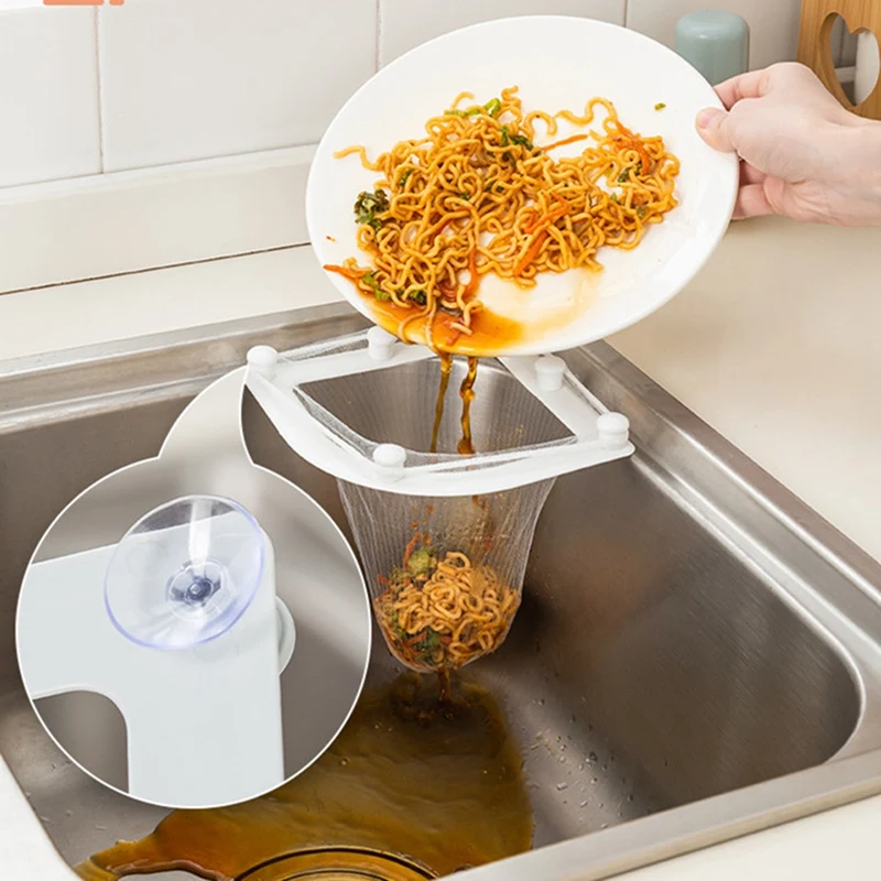 

Kitchen Triangle Sink Strainer Disposable Filter Net Waste Collector Sink Filter Anti-clogging Strainer Mesh For Kitchen Tools