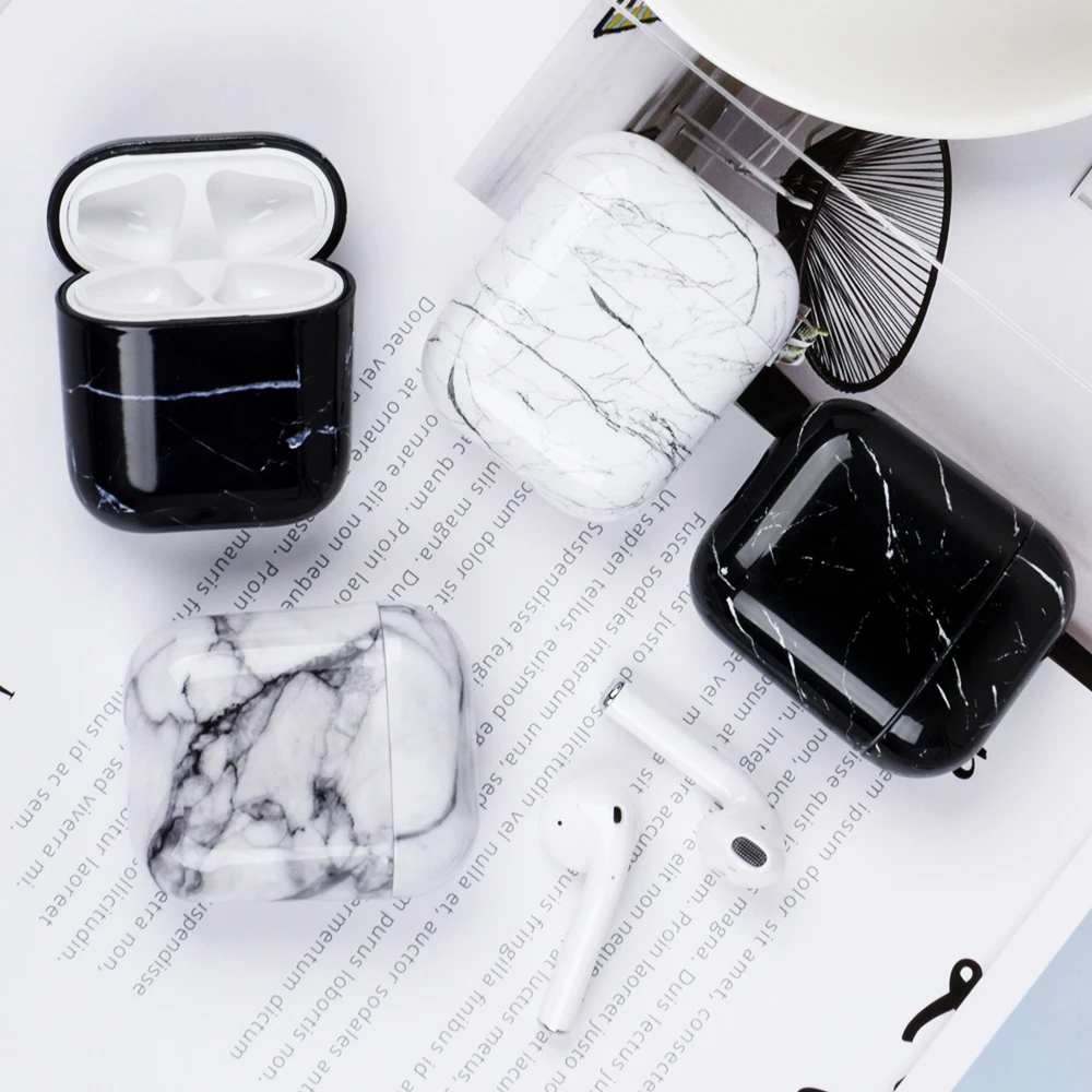 

Earphone Case For Apple Airpods 2 1 Case Marble Pattern Cartoon Cover For Apple Air Pods Pro 2 Charging Box Coque
