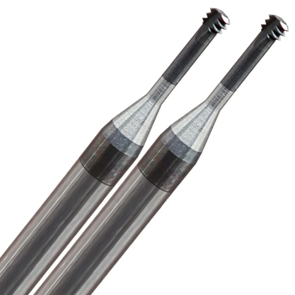 

Вольфрамовый стальной винтовой резьбовой Фрезерный резак стальной Алюминий 4 фреза