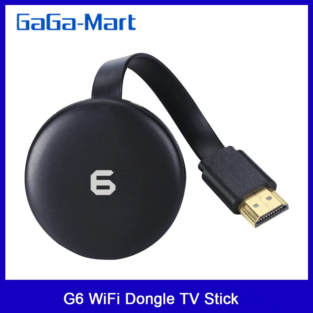 ТВ флешка G6 с поддержкой Wi Fi HD видео цифровой видеомедийный экран зеркальный