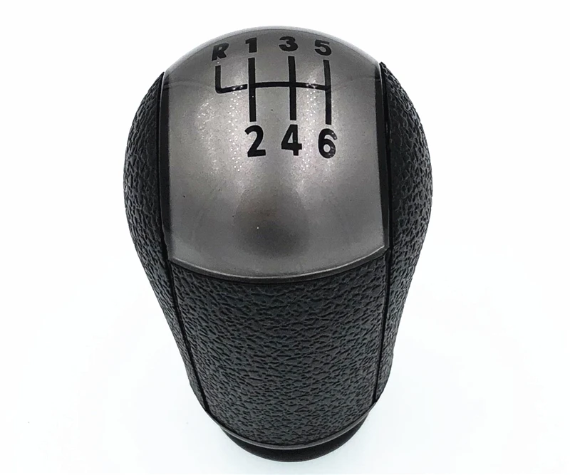 Бесплатная доставка 5 или 6 скоростей черная Серебристая автомобильная ручка