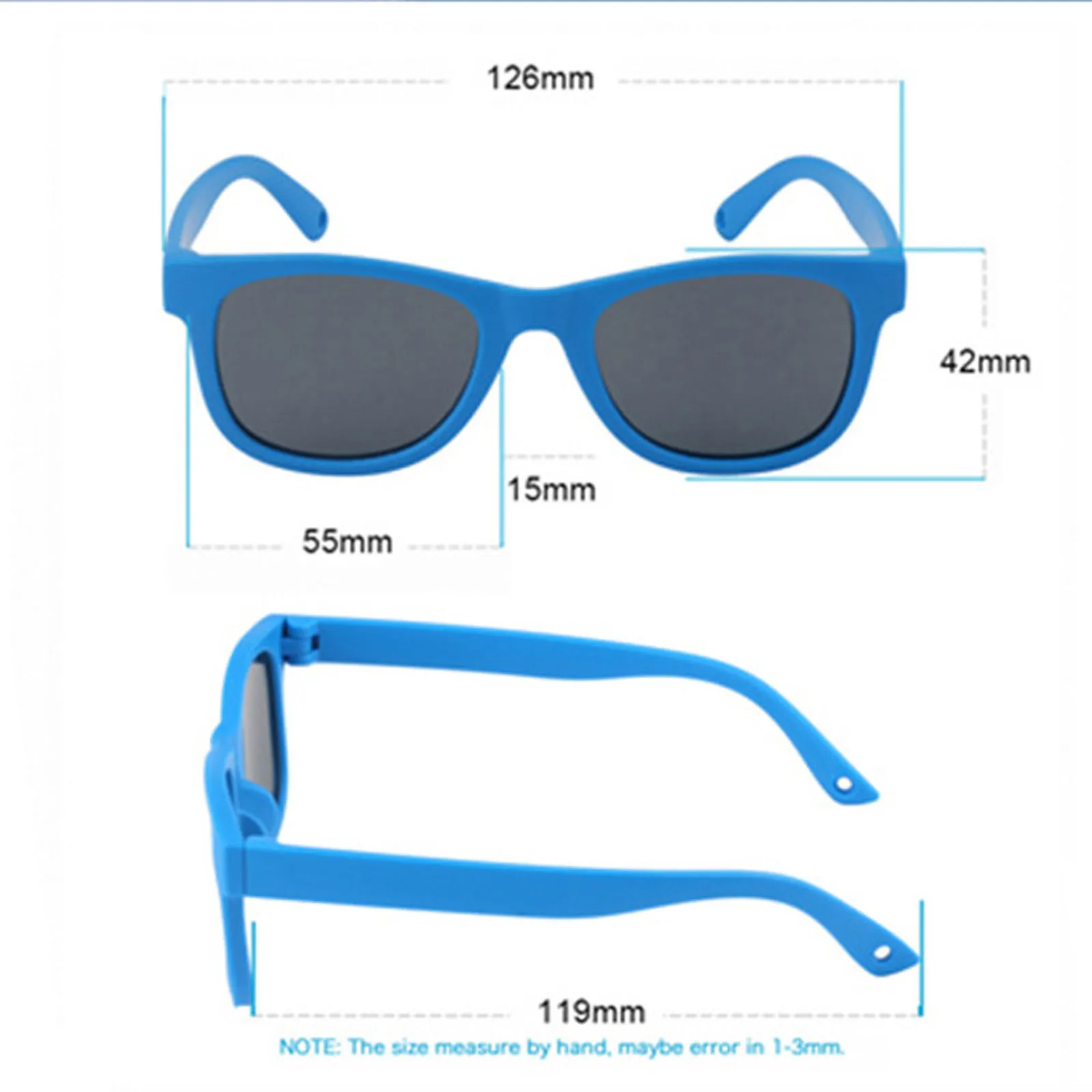 

Children's Sunglasses Fashion Baby Sunglasses Glasses Trendy Girls Boys Cute Cartoon Bear Sunglasses Anti-glares Anti-radiation