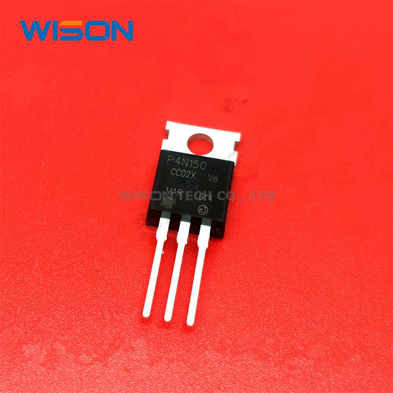 5 шт./лот P4N150 TO220 STP4N150 MOSFET N CH 1500V 4A TO 220|Запчасти для кондиционера| |