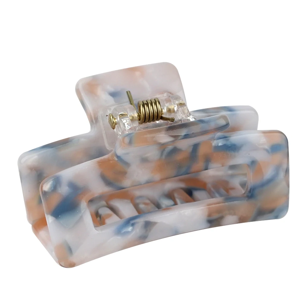 

Acetate Small Size Hair Claw Women Ladies Vintage Hairclips Amber 2021 Fashion Hair Banana French Barrette Girls Hair Accessorie