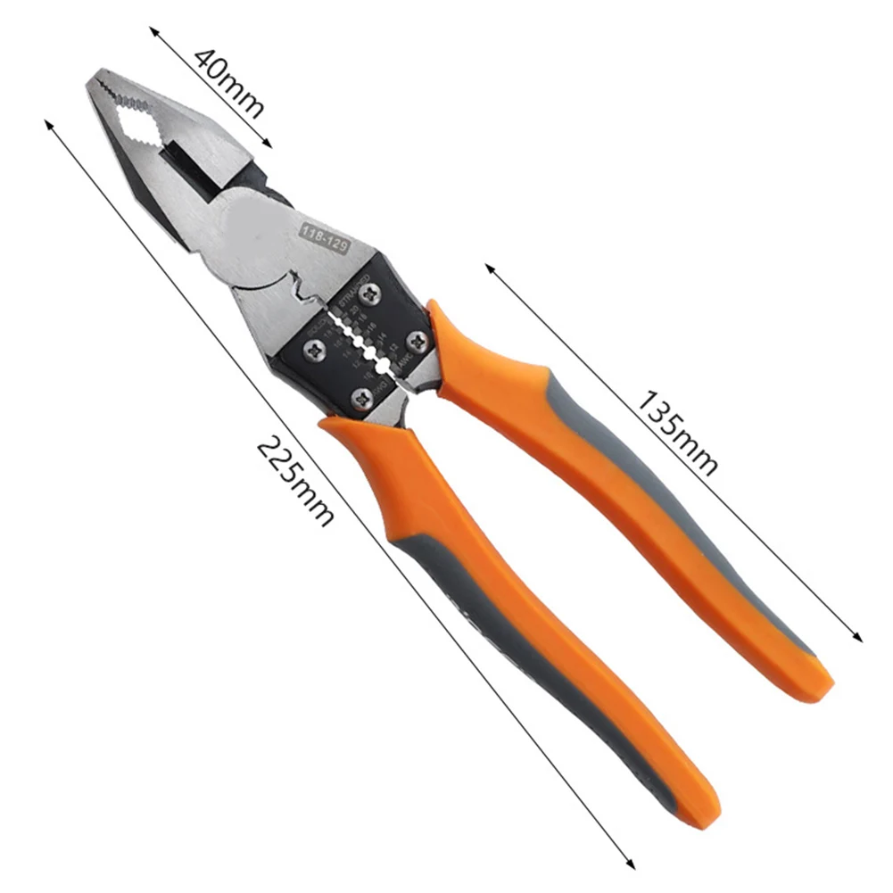 Кусачки для зачистки кабеля 9 дюймов игольчатые плоскогубцы ручной инструмент