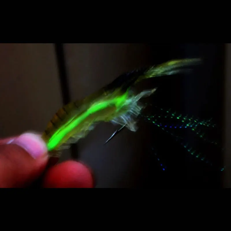 3PCS 9.5cm 6g Realistic Artificial Soft Shrimp Lure Hook with Leader Cord Trace Luminous Predator Fishing Baits | Спорт и