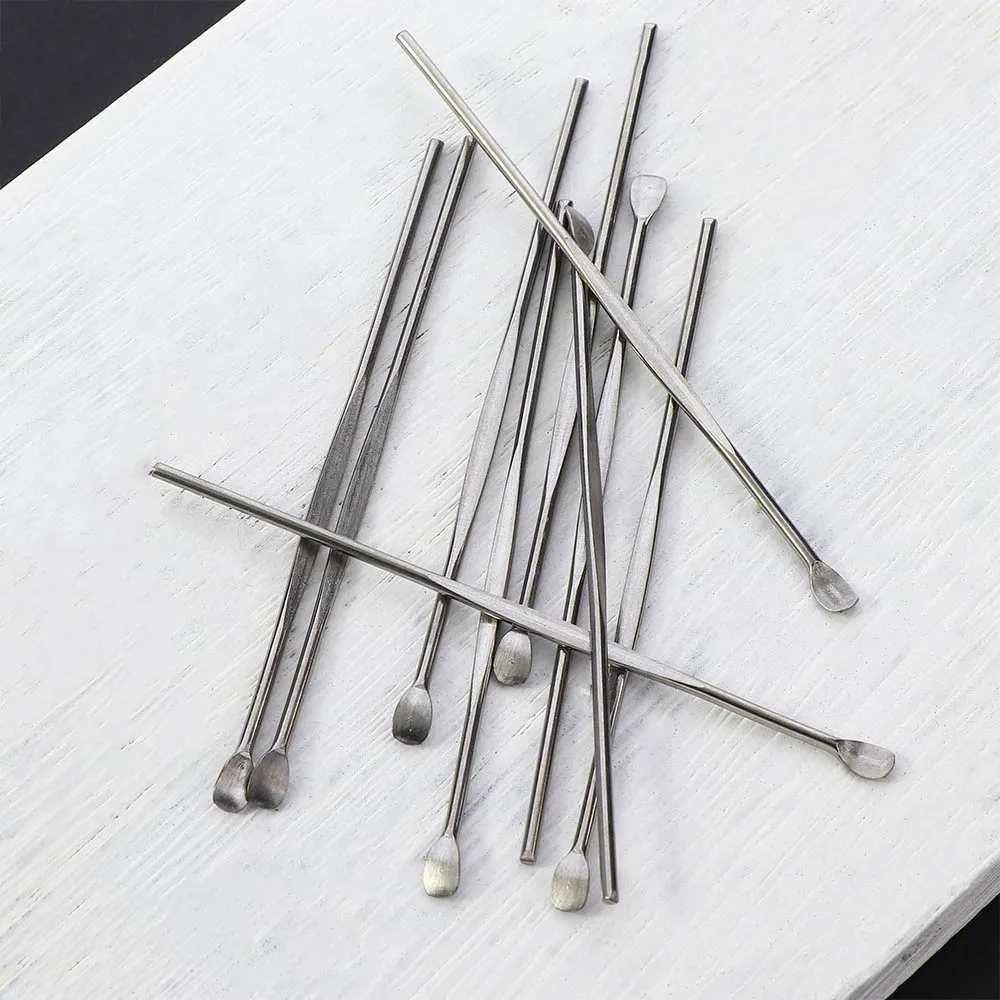 

10Pcs Ear Wax Pickers set Stainless Steel Earpick Wax Remover Curette Ear Pick Cleaner Ear Cleaner Spoon Care Ear Clean Tool