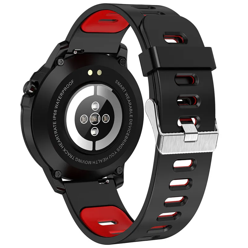 Смарт часы L8 мужские с фитнес трекером пульсометром и тонометром|Смарт-часы| |