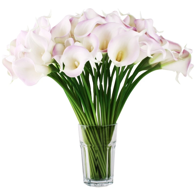 

20pcs/lot PU Artificial Calla Flower Bouquets Home Wedding Decoration Bridal Decor 7 Colors Flowers