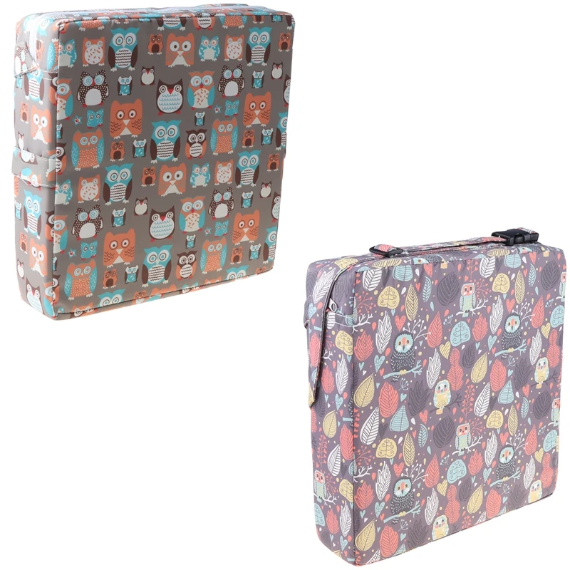 

Square Booster Seat Dining Chair Washable Thick Increasing Cushion Kids Baby Toddler Highchair Pad