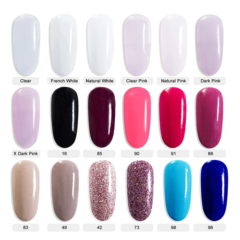 Окунающий порошок для ногтей блеск без лампы натуральный сухой цвет французский