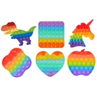 Игровой контроллер в форме пуш-ап пузырьков для детей поп ит фиджет-игрушка для взрослых геймпад антистресс рука пуш-ап сенсорные игрушки 2021 Новинка