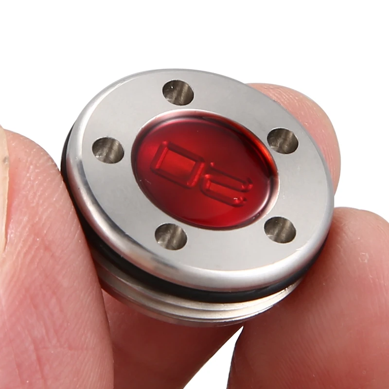

Hot-2Pcs Golf Putter Weights Red Putter Weight for Clubs Head