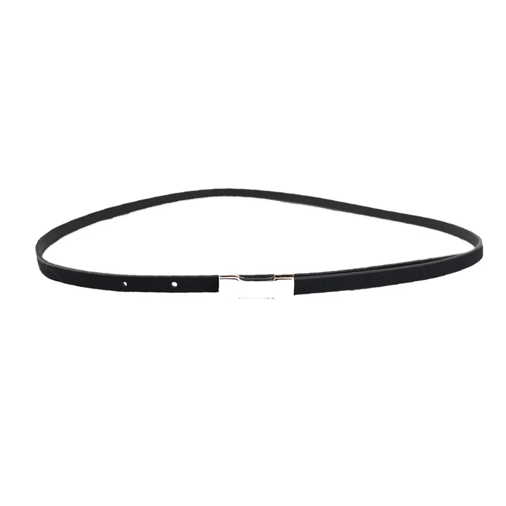 Женский изысканный очень милый пояс из свиной кожи Модный деловой в простом