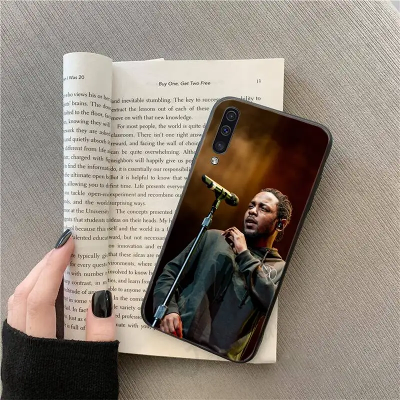 

Kendrick Lamar America rapper Phone Case For Samsung galaxy S 9 10 20 A 10 21 30 31 40 50 51 71 s note 20 j 4 2018 plus