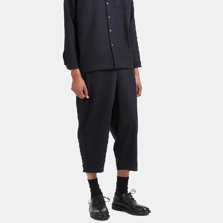 Мужские повседневные брюки свободные Капри весна и лето 2020 модные мужские