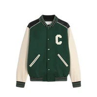 spring and autumn vibe style baseball uniform new bomber jacket for women fashion retro clothes streetwear coat c816530