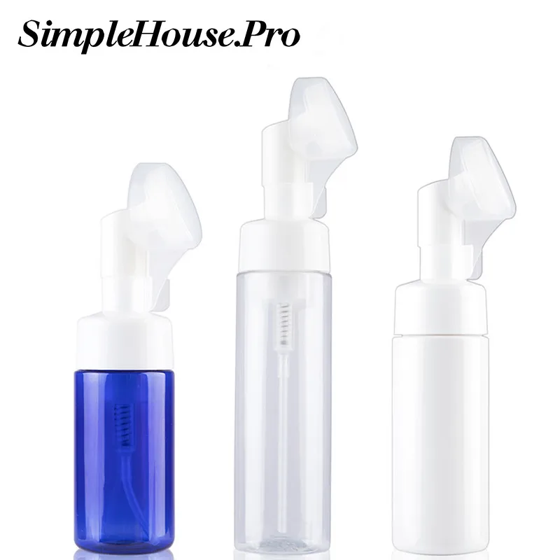 100 мл 150 200 диспенсер для мыла косметические бутылочки силиконовая насадка-щетка