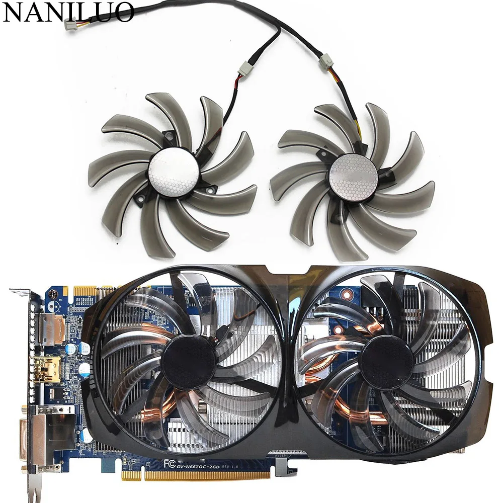 Новый 95 мм PLD10010S12H вентилятор охлаждения замена для Gigabyte HD 7850 Radon R9 270 GTX 670 650 660Ti 550