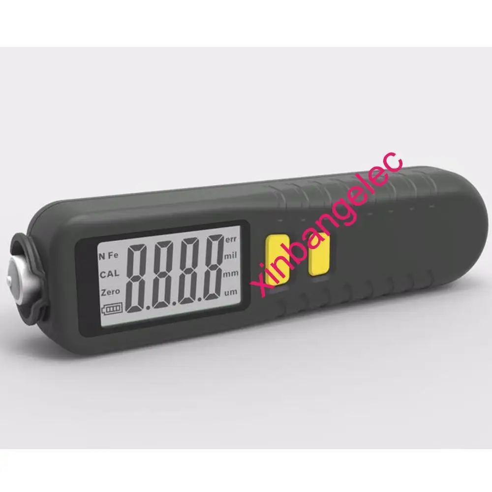 Цифровой датчик толщины покрытия 1 микрон/0-1300 автомобильный измеритель