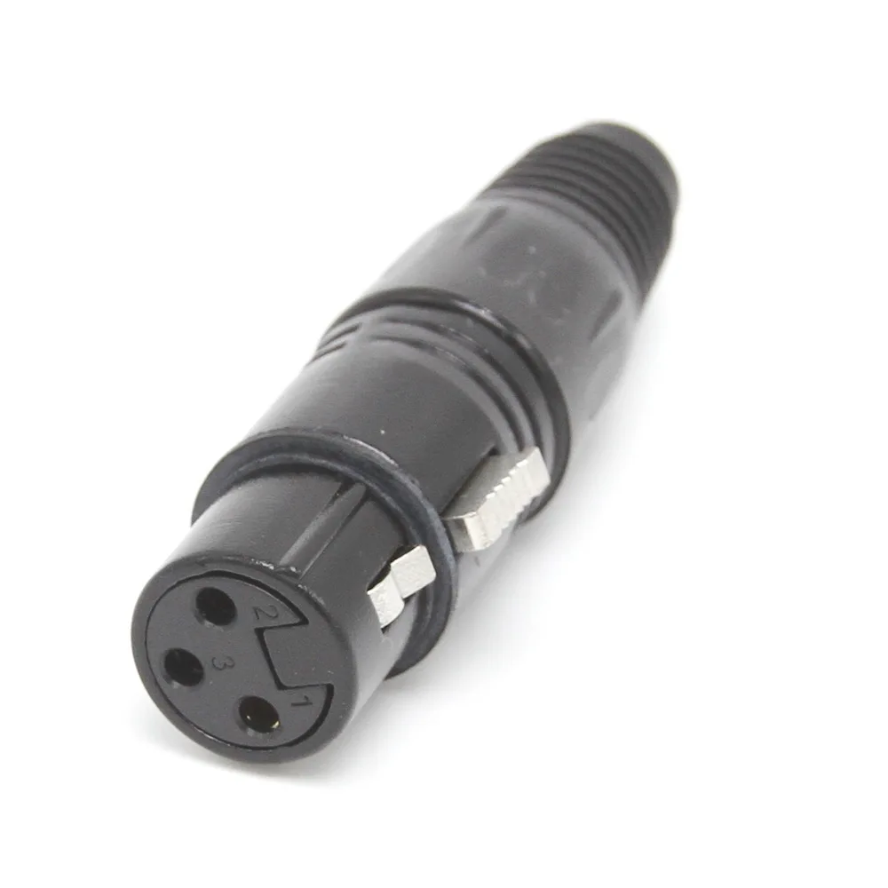 3-контактный разъем для микрофона XLR мама и папа микрофон адаптер 10 шт./лот |