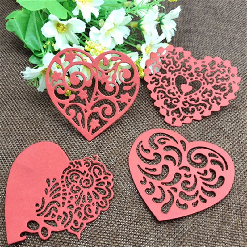 Металлические режущие штампы для скрапбукинга 4 шт./компл.|Вырубные штампы| |