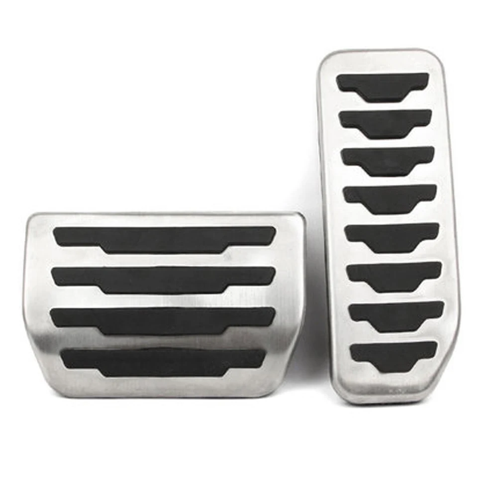 

Для Land Rover Freelander 2 LR2 2007-2015 нержавеющая сталь автомобиль на бензине топливный тормоз Подножка педаль колодки крышки аксессуары