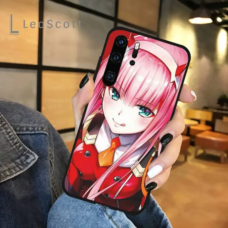 

Zero Two Darling in the FranXX Anime Phone Case For Huawei honor Mate P 9 10 20 30 40 Pro 10i 7 8 a x Lite nova 5t