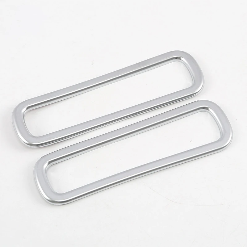 

For Jaguar F-Pace f pace X761 2016 2017 2018 ABS Matte Interior Rear Door Storage Box Cover Trim Car Styling Accessories 2PCS